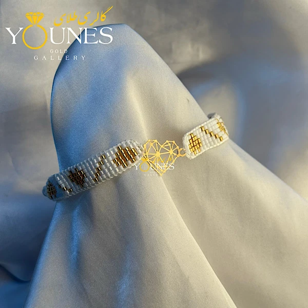 دستبند میوکی اوریگامی قلب طلا